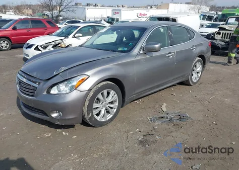 2011 Infiniti M37X из США, поврежденный, VIN JN1BY1AR3BM372113